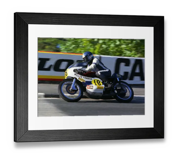 Framed Print : Paul Cott (Yamaha) 1973 Senior TT Framed Print : Paul Cott (Yamaha) 1973 Senior TT