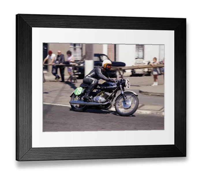 Framed Print : John G Cooper (Suzuki) 1968 Lightweight TT Framed Print : John G Cooper (Suzuki) 1968 Lightweight TT