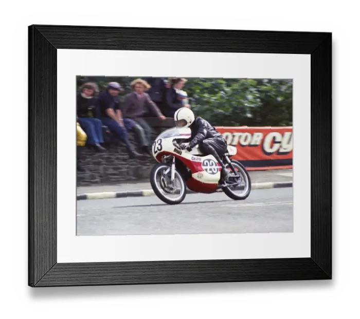 Framed Print : Dennis Casement (Yamaha) 1974 Ultra Lightweight TT Framed Print : Dennis Casement (Yamaha) 1974 Ultra Lightweight TT
