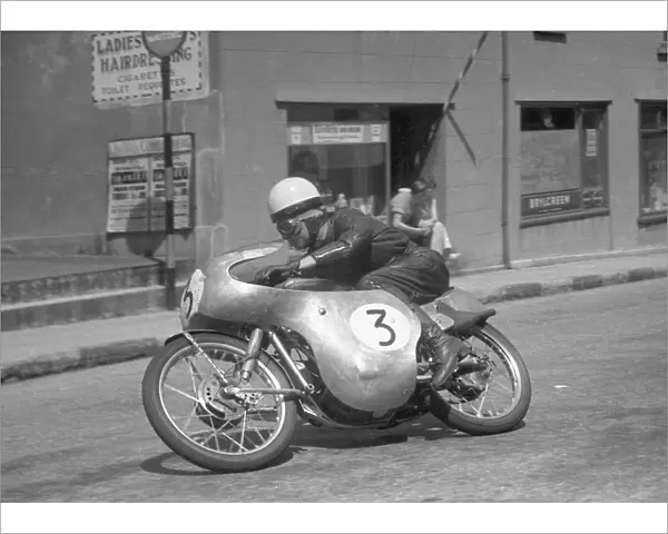 Ernst Degner (MZ) 1958 Ultra Lightweight TT