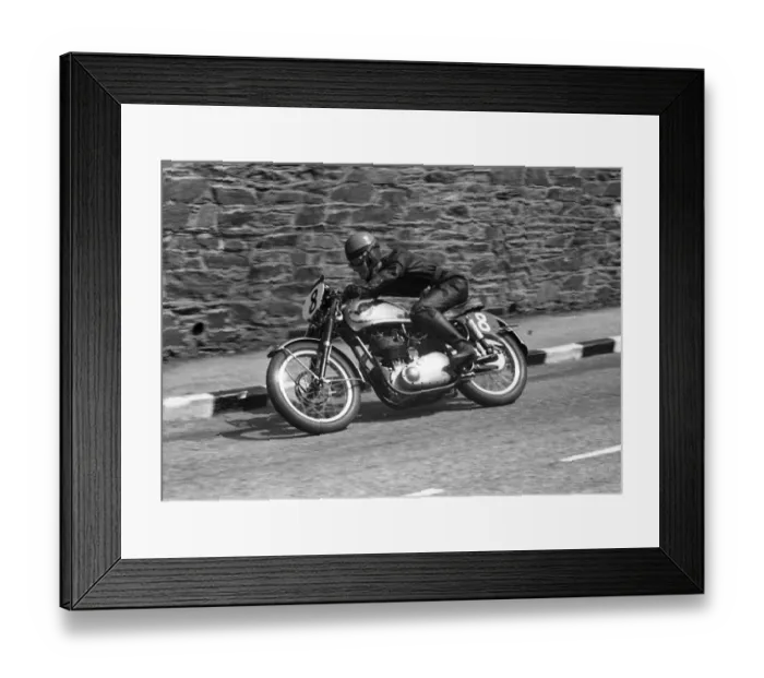 Framed Print : Ben Denton (BSA) 1954 Senior Clubman TT Framed Print : Ben Denton (BSA) 1954 Senior Clubman TT