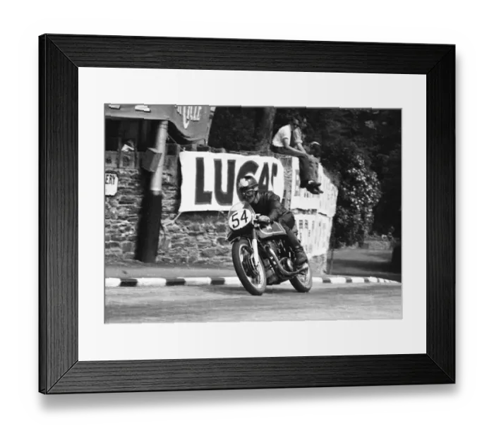 Framed Print : Bob Ferguson (Matchless) 1957 Senior TT Framed Print : Bob Ferguson (Matchless) 1957 Senior TT