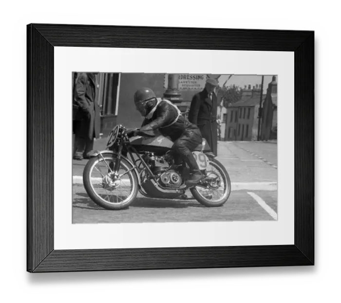 Framed Print : Bert Fruin (Fruin Special) 1956 Ultra Lightweight TT Framed Print : Bert Fruin (Fruin Special) 1956 Ultra Lightweight TT