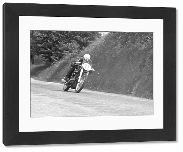 Mick Featherstone (AJS) 1951 Junior TT