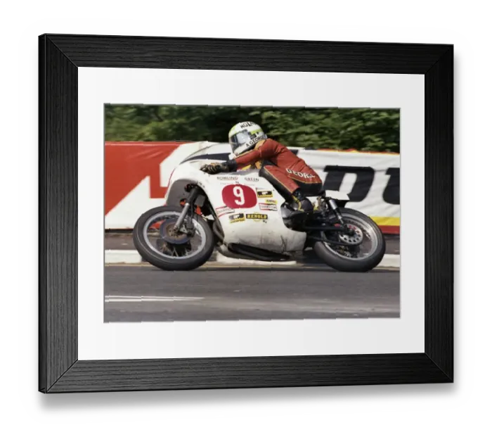 Framed Print : Alex George (Triumph) 1978 Formula One TT Framed Print : Alex George (Triumph) 1978 Formula One TT