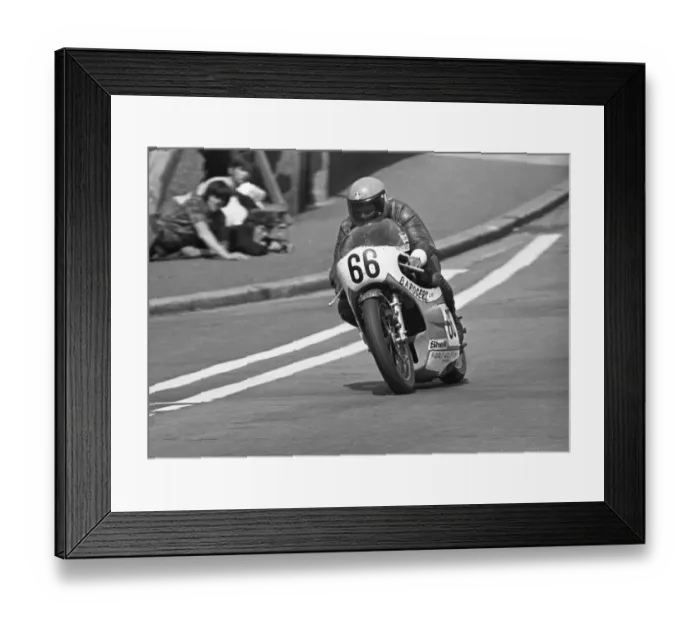 Framed Print : Peter Grove (Yamaha) 1975 Open Classic TT Framed Print : Peter Grove (Yamaha) 1975 Open Classic TT