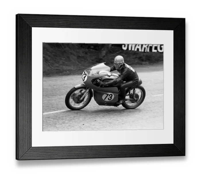 Framed Print : Keith Heckles (Norton) 1966 Senior Manx Grand Prix Framed Print : Keith Heckles (Norton) 1966 Senior Manx Grand Prix