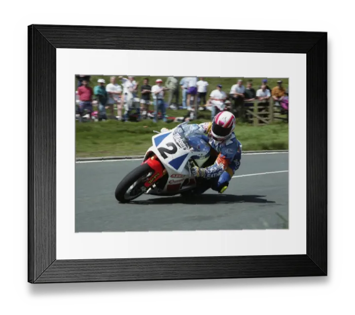 Framed Print : Rob Holden (Yamaha) 1993 Formula One TT Framed Print : Rob Holden (Yamaha) 1993 Formula One TT