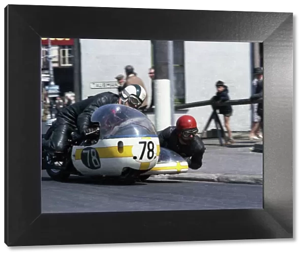 Colin Hornby & Mike Griffiths (BSA) 1967 Sidecar TT