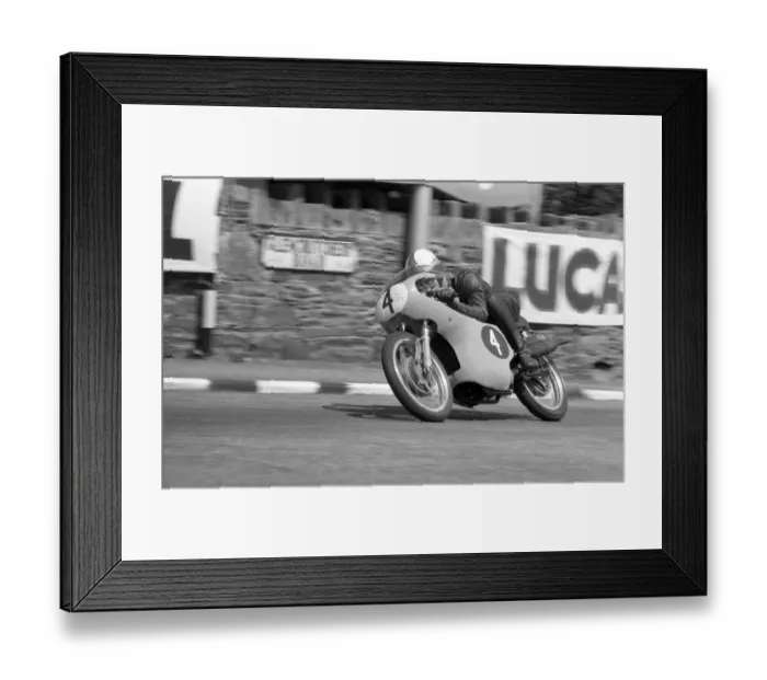 Framed Print : Mike Hailwood (EMC) 1962 Ultra Lightweight TT Framed Print : Mike Hailwood (EMC) 1962 Ultra Lightweight TT