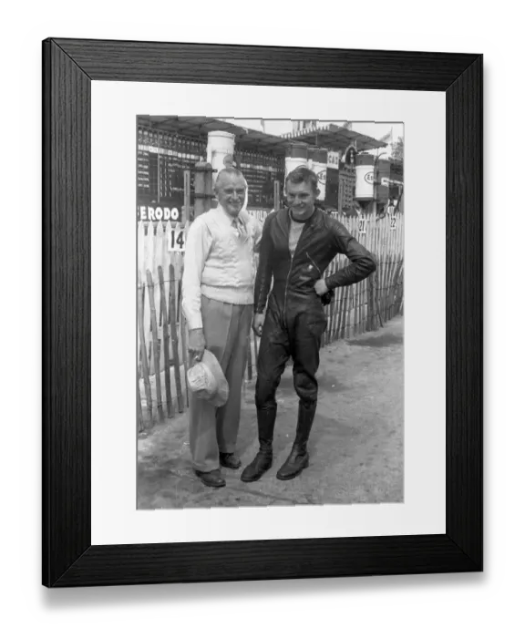 Framed Print : Mike Hailwood, 1958 127 Framed Print : Mike Hailwood, 1958 127