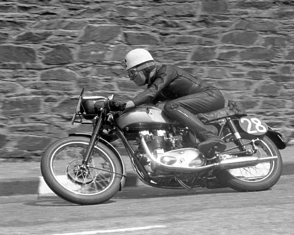 John Hurlstone (Triumph) 1956 Senior Clubman TT