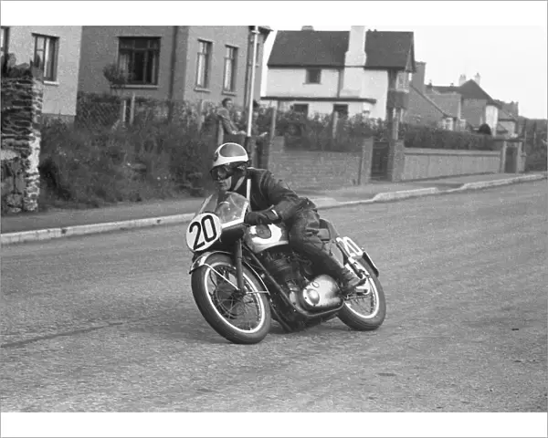 D J Hunt (BSA) 1955 Senior Clubman TT