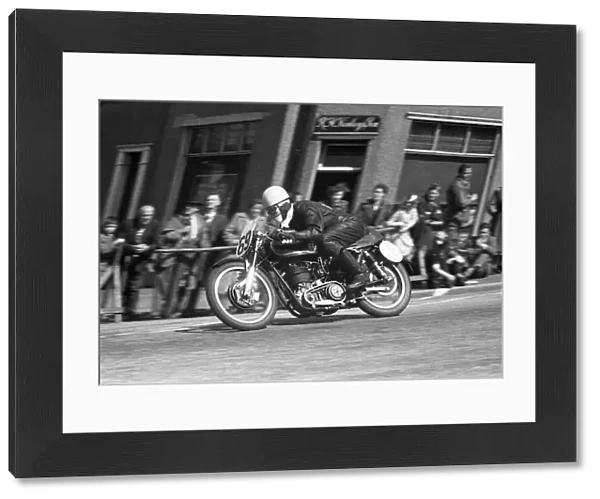 Ted Havens (AJS) 1954 Junior TT