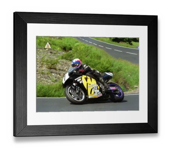 Framed Print : Nick Jefferies (Bullock Kawasaki) 1999 Formula One TT Framed Print : Nick Jefferies (Bullock Kawasaki) 1999 Formula One TT