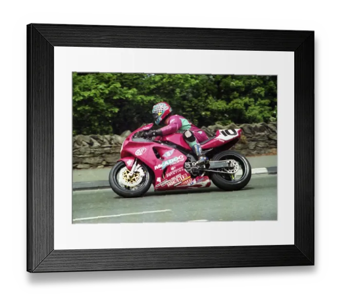 Framed Print : Bob Jackson (McAdoo Kawasaki) 1996 Formula One TT Framed Print : Bob Jackson (McAdoo Kawasaki) 1996 Formula One TT