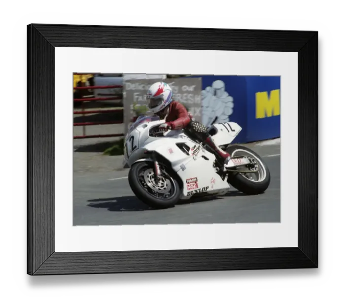 Framed Print : Andy Jessopp (Yamaha) 1993 Formula One TT Framed Print : Andy Jessopp (Yamaha) 1993 Formula One TT