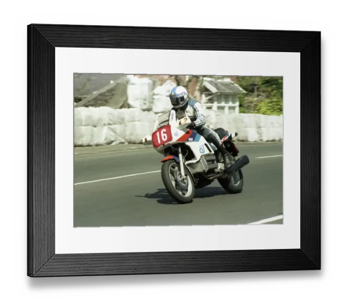 Framed Print : Nick Jefferies (BMW) 1984 Production TT Framed Print : Nick Jefferies (BMW) 1984 Production TT