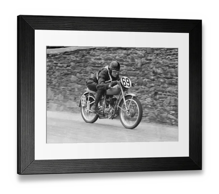 Framed Print : Albert Jones (Anelay) 1952 Ultra Lightweight TT Framed Print : Albert Jones (Anelay) 1952 Ultra Lightweight TT