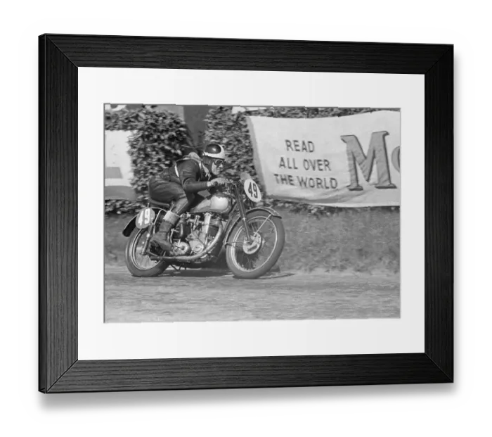 Framed Print : R L Jackson (BSA) 1951 Senior Clubman TT Framed Print : R L Jackson (BSA) 1951 Senior Clubman TT