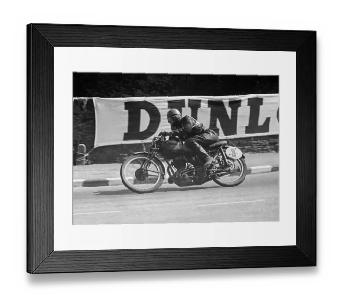 Framed Print : Neville E Jones (Excelsior) 1951 Lightweight TT Framed Print : Neville E Jones (Excelsior) 1951 Lightweight TT