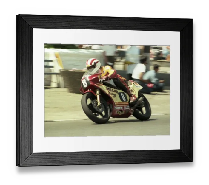 Framed Print : Con Law (Yamaha) 1985 Formula 2 TT Framed Print : Con Law (Yamaha) 1985 Formula 2 TT