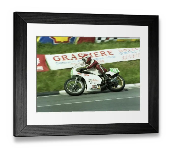 Framed Print : Peter Labuschangne (Yamaha) 1981 Lightweight TT Framed Print : Peter Labuschangne (Yamaha) 1981 Lightweight TT