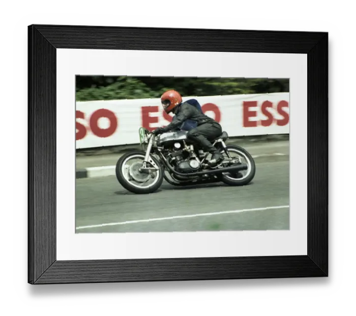 Framed Print : John Kidson (NSU) 1980 Parade Lap