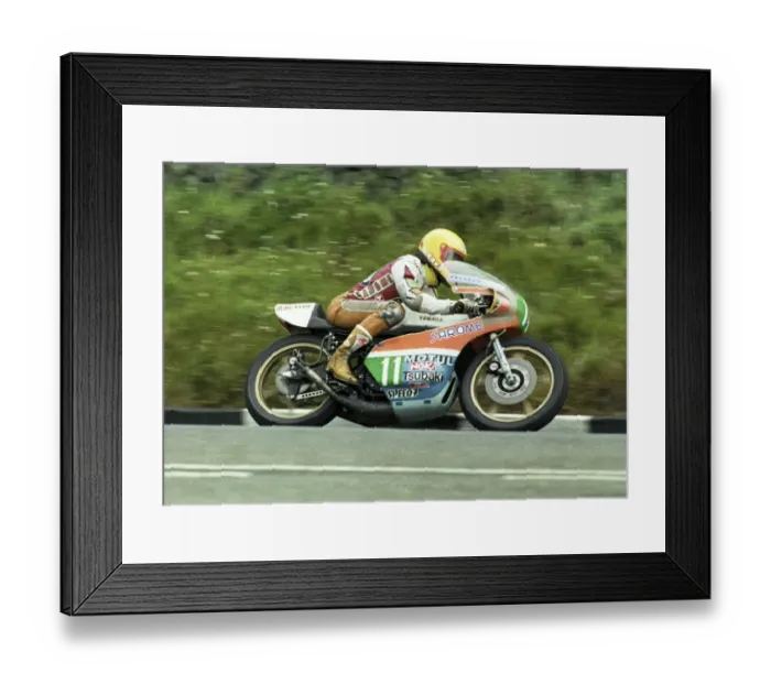 Framed Print : Takazumi Katayama (Yamaha) 1978 Lightweight TT Framed Print : Takazumi Katayama (Yamaha) 1978 Lightweight TT