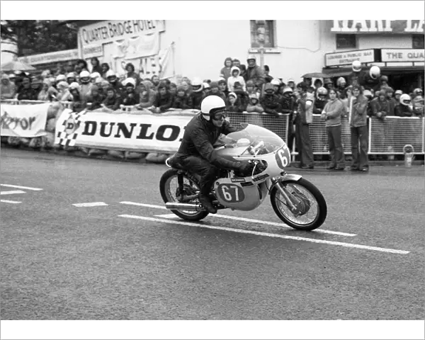 Fred Launchbury (Maico) 1977 Lightweight TT
