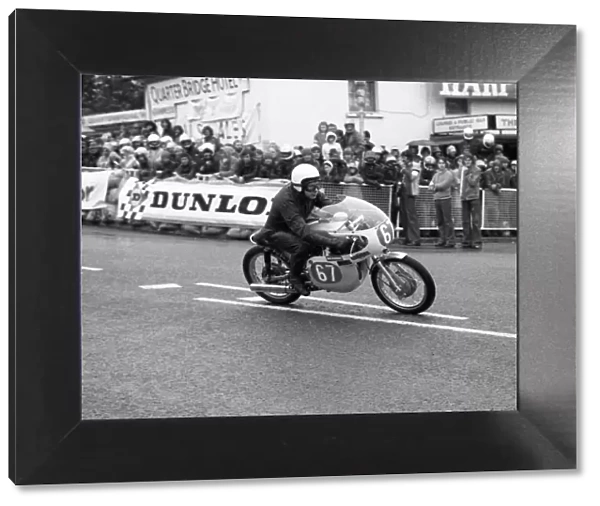 Fred Launchbury (Maico) 1977 Lightweight TT