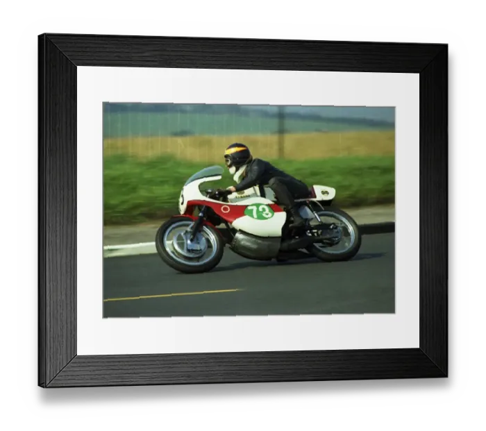 Framed Print : Tom Robinson (Yamaha) 1971 Lightweight Manx Grand Prix Framed Print : Tom Robinson (Yamaha) 1971 Lightweight Manx Grand Prix