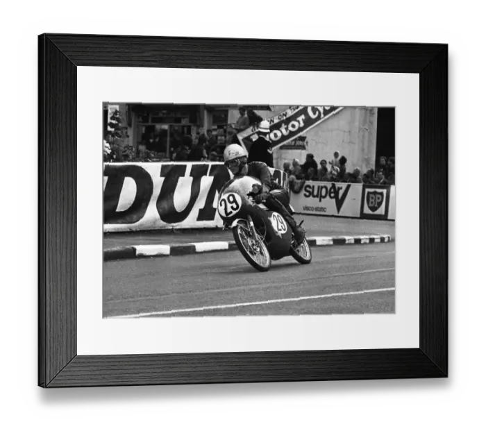Framed Print : Brian Kettle (Honda) 1966 50cc TT Framed Print : Brian Kettle (Honda) 1966 50cc TT