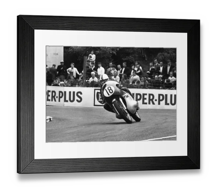 Framed Print : Dieter Krumpholz (MZ) 1965 Lightweight TT Framed Print : Dieter Krumpholz (MZ) 1965 Lightweight TT