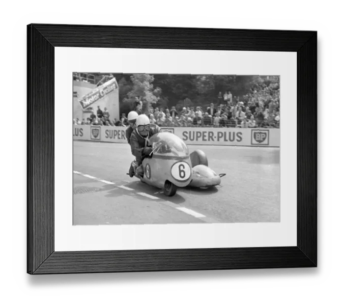 Framed Print : Heinz Luthringhauser & Herman Hahn (BMW) 1965 Sidecar TT Framed Print : Heinz Luthringhauser & Herman Hahn (BMW) 1965 Sidecar TT
