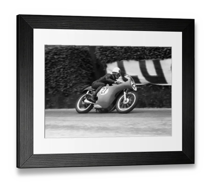 Framed Print : Alistair King (AJS) 1959 350 Formula One TT Framed Print : Alistair King (AJS) 1959 350 Formula One TT