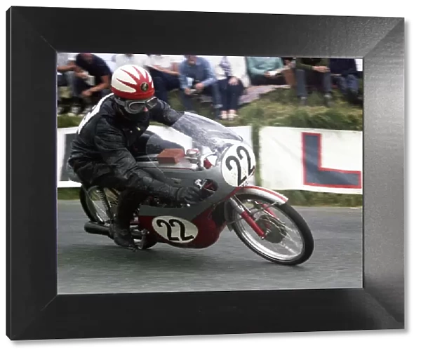 Brian Gleed (Honda) 1967 50cc TT