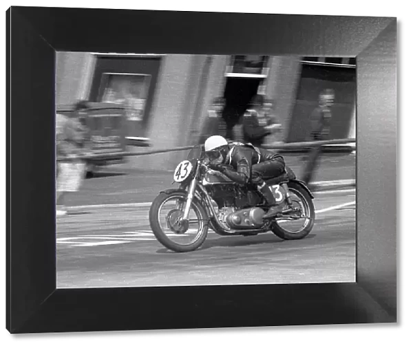 Bob Keeler (Norton) 1953 Senior Clubman TT