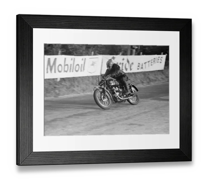 Framed Print : John Kendall (AJS) 1951 Senior Clubman TT Framed Print : John Kendall (AJS) 1951 Senior Clubman TT