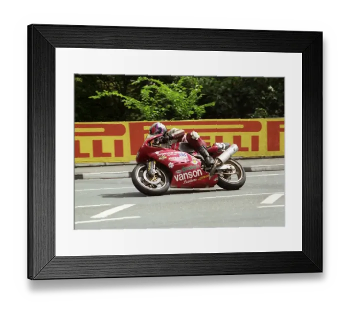 Framed Print : Craig McLean (Ducati) 1998 Singles TT Framed Print : Craig McLean (Ducati) 1998 Singles TT
