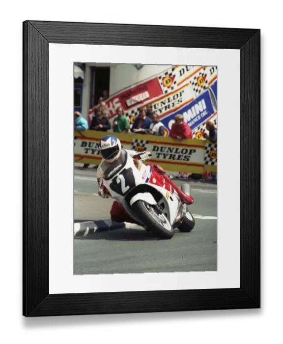 Framed Print : Brian Morrison (Honda) 1989 Senior TT Framed Print : Brian Morrison (Honda) 1989 Senior TT