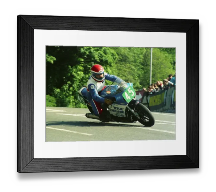 Framed Print : Geoff Martin (Suzuki) 1987 Production B TT Framed Print : Geoff Martin (Suzuki) 1987 Production B TT