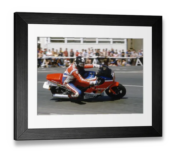Framed Print : Roger Marshall (Honda) 1984 Production 1000 TT Framed Print : Roger Marshall (Honda) 1984 Production 1000 TT