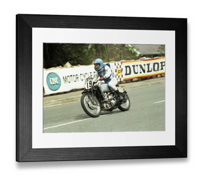 Framed Print : Sammy Miller (AJS) 1980 Classic Parade Framed Print : Sammy Miller (AJS) 1980 Classic Parade