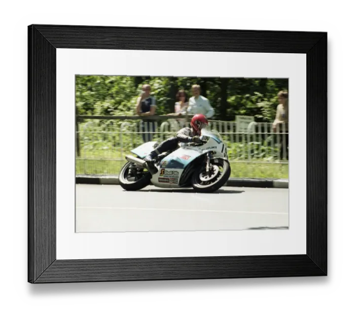 Framed Print : Rob McElnea (Suzuki) 1984 Formula One TT Framed Print : Rob McElnea (Suzuki) 1984 Formula One TT