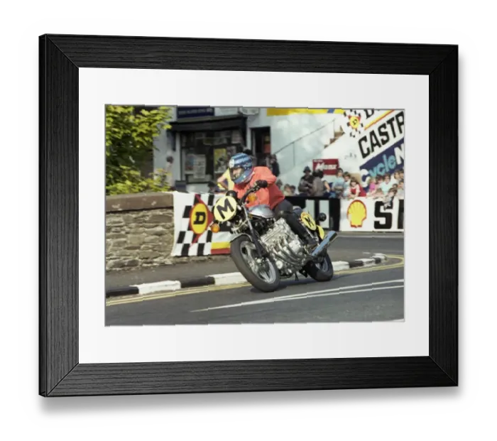 Framed Print : Albert Moule (Honda) 1978 Travelling marshal Framed Print : Albert Moule (Honda) 1978 Travelling marshal
