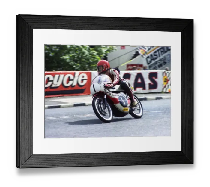 Framed Print : Chas Mortimer (Yamaha) 1974 Ultra Lightweight TT Framed Print : Chas Mortimer (Yamaha) 1974 Ultra Lightweight TT