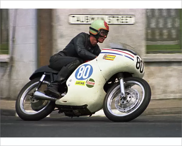 Malcolm Moffatt (AJS) 1970 Junior TT