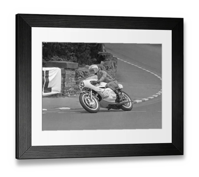 Framed Print : Brian Moses (Yamaha) 1974 Junior TT Framed Print : Brian Moses (Yamaha) 1974 Junior TT