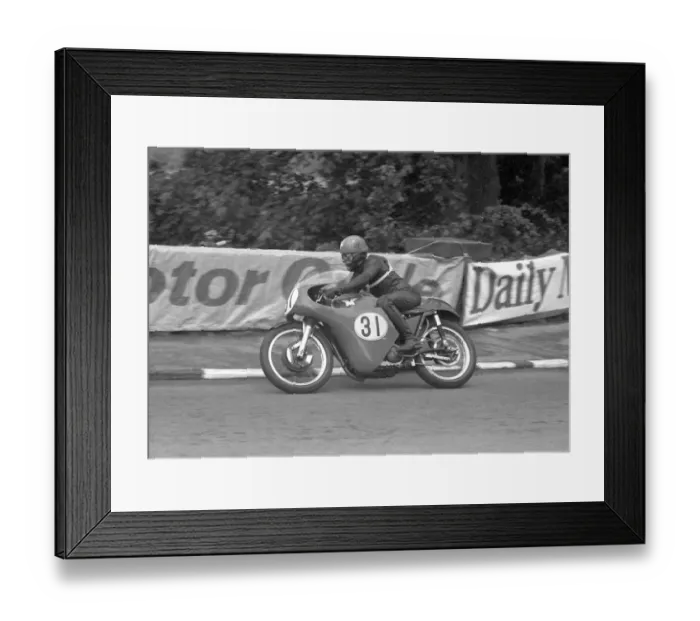 Framed Print : Gyula Marsovszky (Matchless) 1965 Senior TT Framed Print : Gyula Marsovszky (Matchless) 1965 Senior TT